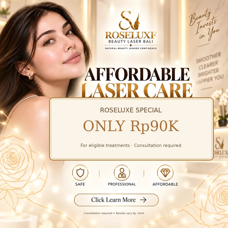 Your RoseLuxe special — RoseLuxe campaign artwork
